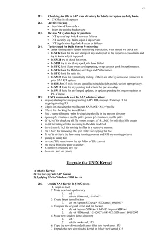 Sap basis administrator user guide | PDF