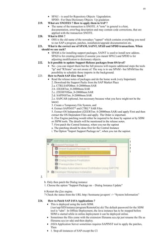 Snote Transactin Sap basis administrator user guide | PDF