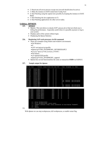 Sap basis administrator user guide | PDF