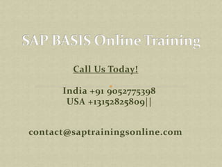 Call Us Today!
India +91 9052775398
USA +13152825809||
contact@saptrainingsonline.com
 
