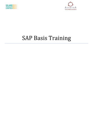 SAP Basis Training
 