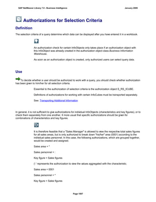 SAP BI 7.0 Info Providers