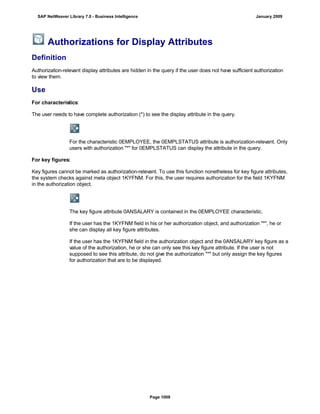 SAP BI 7.0 Info Providers