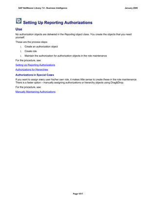 SAP BI 7.0 Info Providers