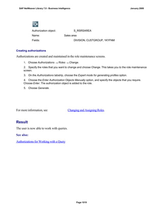 SAP BI 7.0 Info Providers