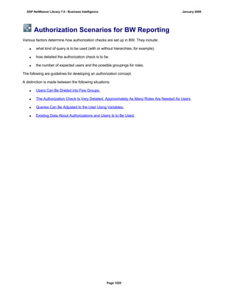 SAP BI 7.0 Info Providers