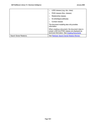 SAP BI 7.0 Info Providers
