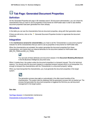 SAP BI 7.0 Info Providers