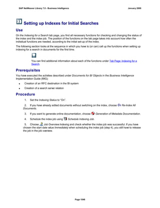 SAP BI 7.0 Info Providers