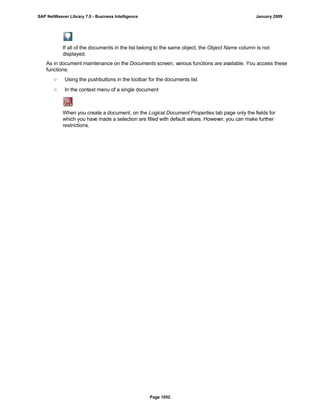 SAP BI 7.0 Info Providers