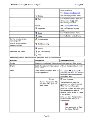 SAP BI 7.0 Info Providers