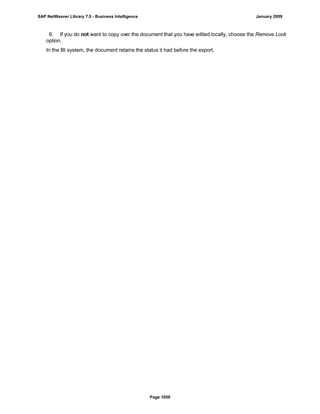 SAP BI 7.0 Info Providers