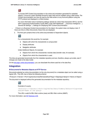 SAP BI 7.0 Info Providers