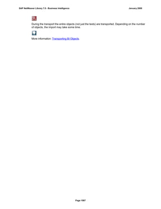 SAP BI 7.0 Info Providers