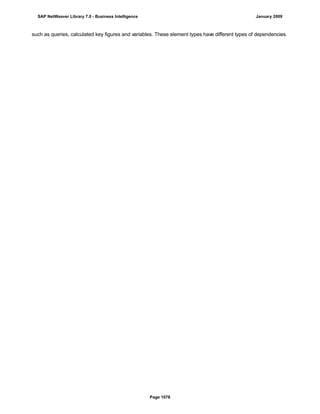 SAP BI 7.0 Info Providers