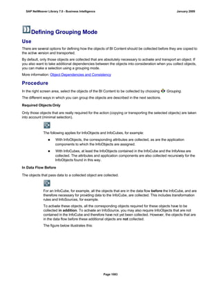 SAP BI 7.0 Info Providers