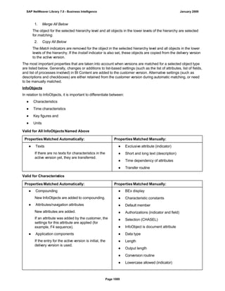 SAP BI 7.0 Info Providers