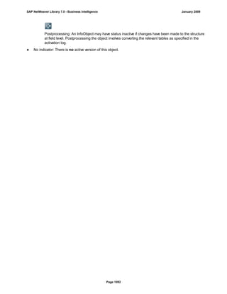 SAP BI 7.0 Info Providers