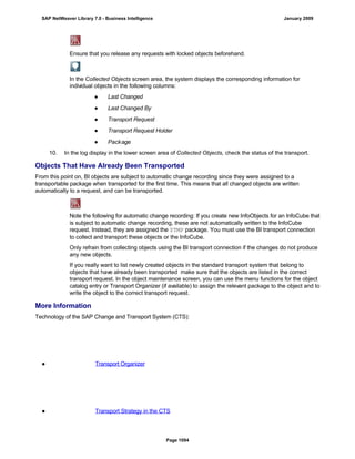 SAP BI 7.0 Info Providers