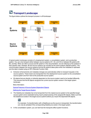SAP BI 7.0 Info Providers