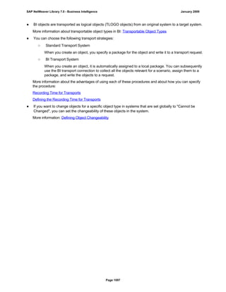 SAP BI 7.0 Info Providers