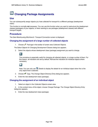 SAP BI 7.0 Info Providers