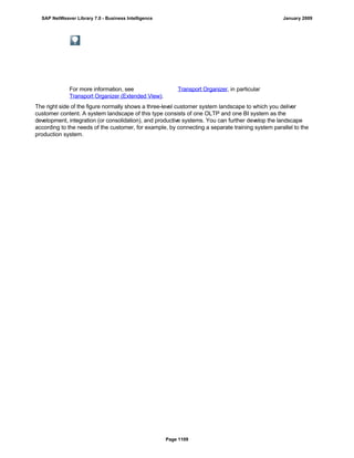 SAP BI 7.0 Info Providers