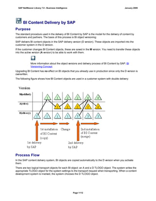 SAP BI 7.0 Info Providers