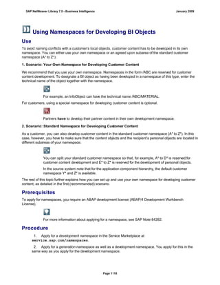 SAP BI 7.0 Info Providers