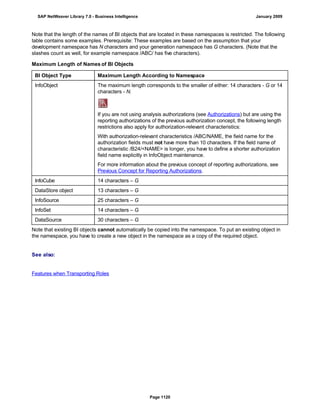 SAP BI 7.0 Info Providers