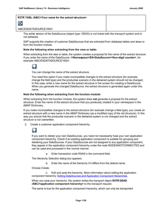 SAP BI 7.0 Info Providers