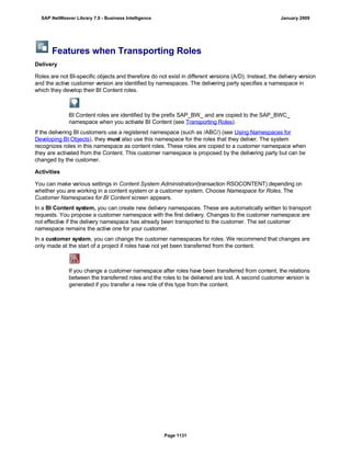 SAP BI 7.0 Info Providers