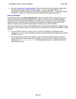 SAP BI 7.0 Info Providers