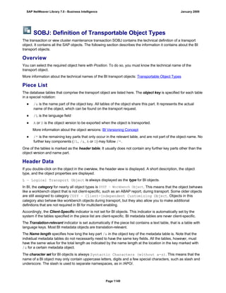 SAP BI 7.0 Info Providers