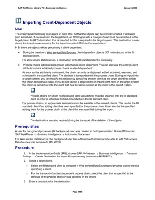 SAP BI 7.0 Info Providers