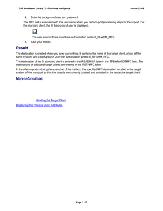 SAP BI 7.0 Info Providers