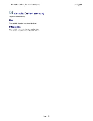 SAP BI 7.0 Info Providers