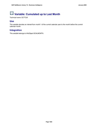 SAP BI 7.0 Info Providers