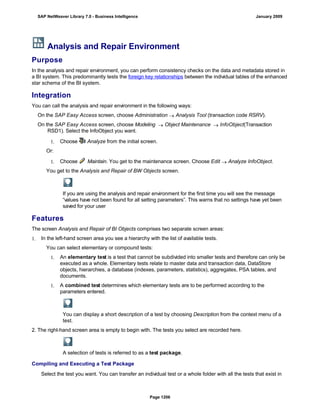 SAP BI 7.0 Info Providers