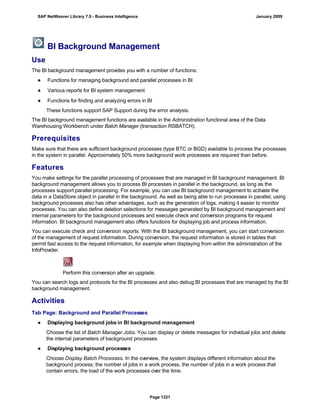 SAP BI 7.0 Info Providers