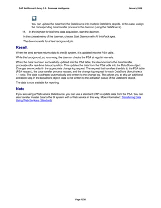 SAP BI 7.0 Info Providers