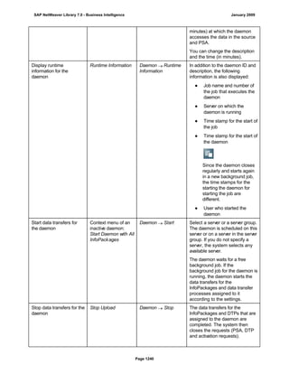 SAP BI 7.0 Info Providers