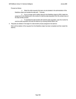 SAP BI 7.0 Info Providers