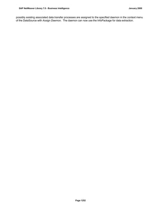 SAP BI 7.0 Info Providers