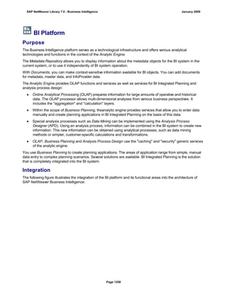 SAP BI 7.0 Info Providers