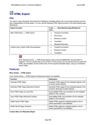SAP BI 7.0 Info Providers