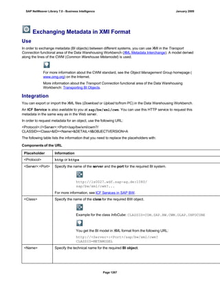 SAP BI 7.0 Info Providers