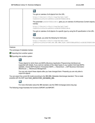 SAP BI 7.0 Info Providers