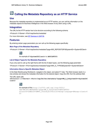 SAP BI 7.0 Info Providers