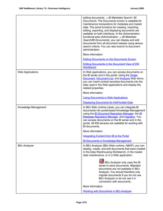 SAP BI 7.0 Info Providers